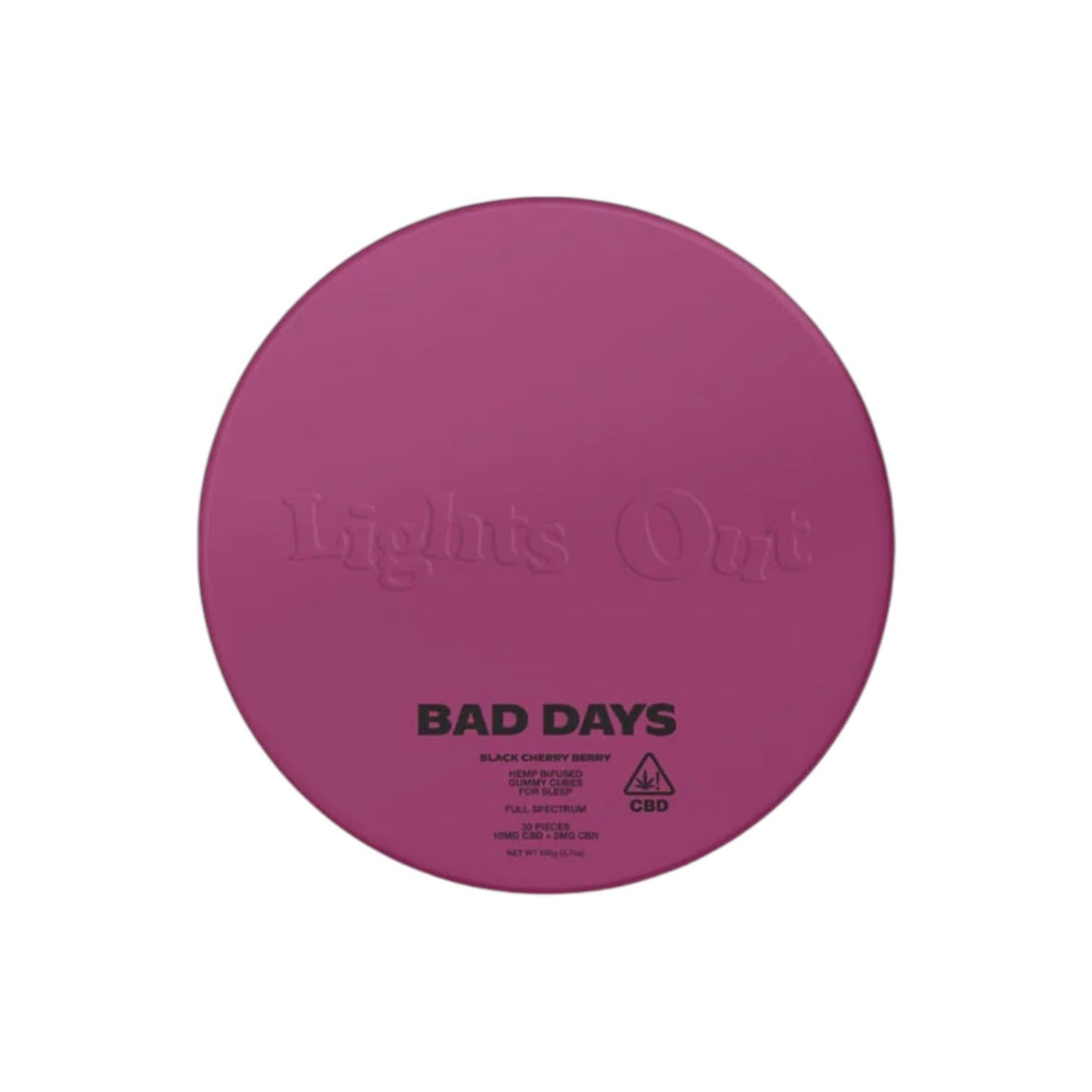 Bad Days Lights Out CBD + CBN Gummies | 450mg - Trip N' Chill