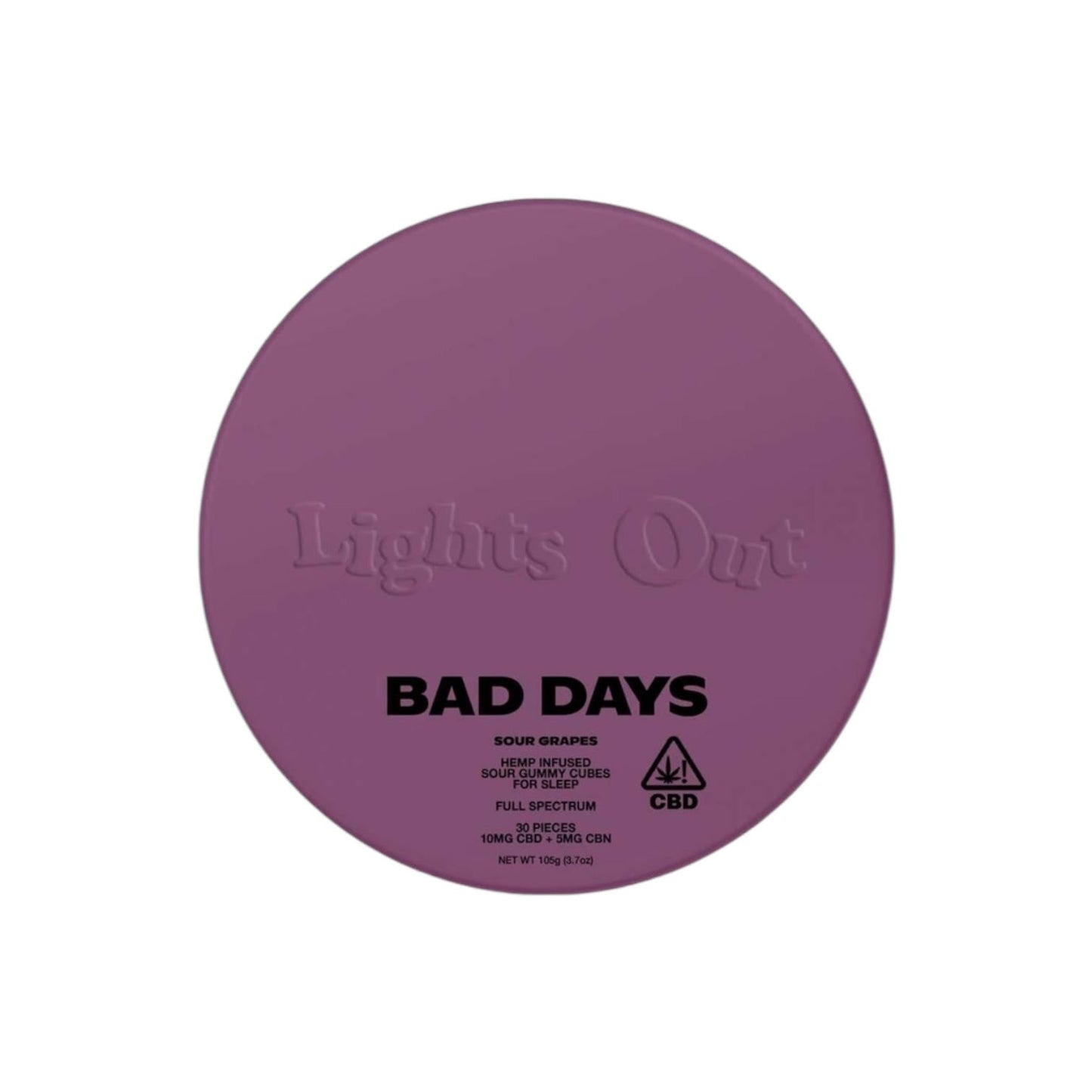 Bad Days Lights Out CBD + CBN Gummies | 450mg - Trip N' Chill