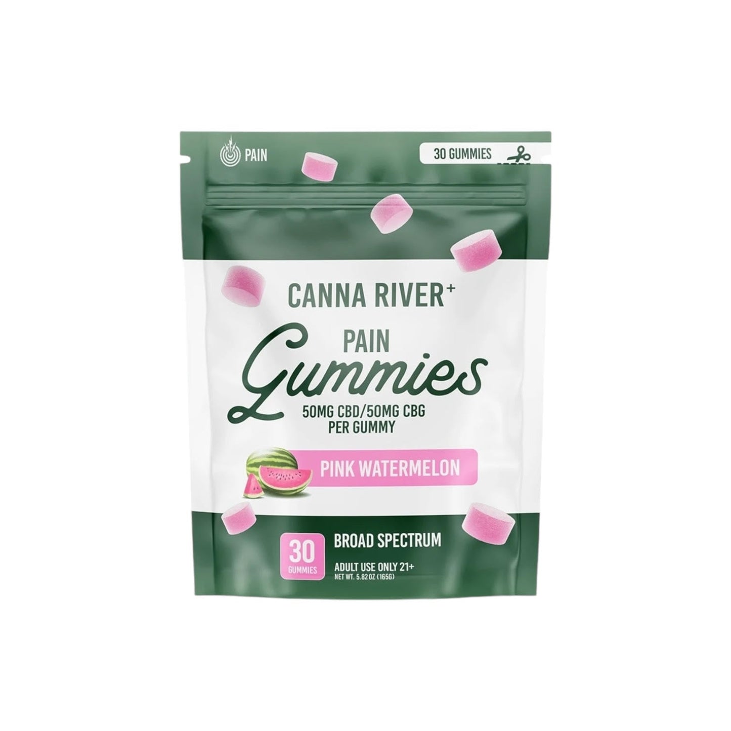 Canna River Pain Gummies | 30 Count - Trip N' Chill