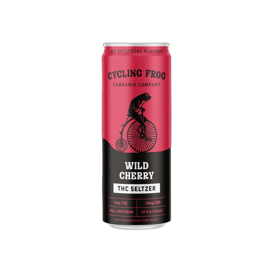 Cycling Frog THC + CBD Seltzer | (15mg) 12oz. - Trip'N Chill