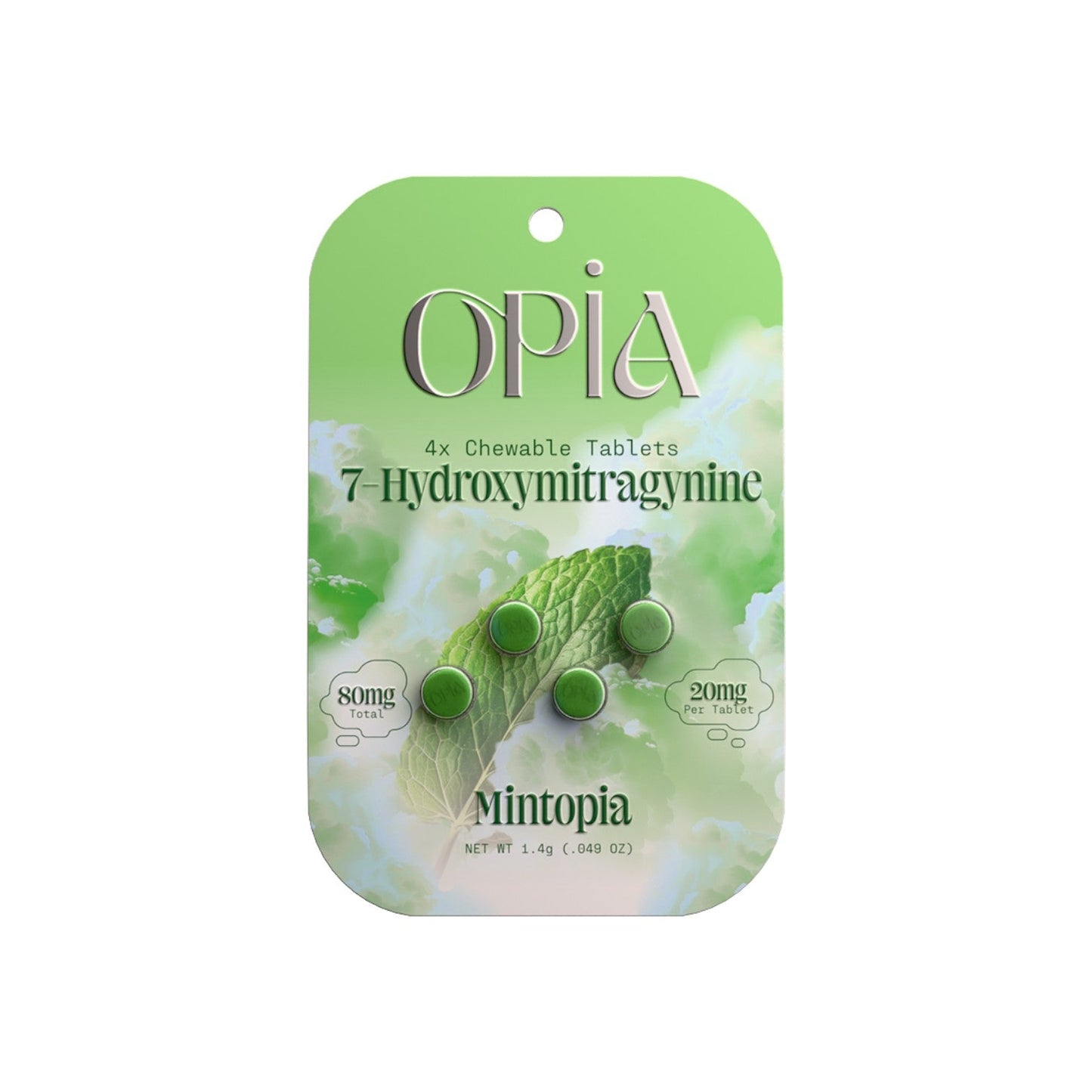 Opia 7OH Tablets (4ct) | 80mg - Trip'N Chill