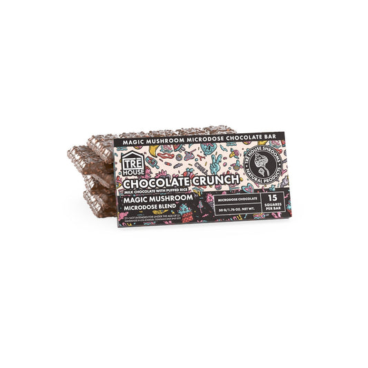 Tre House Magic Mushroom Chocolate Bar | 15 Pieces - Trip'N Chill
