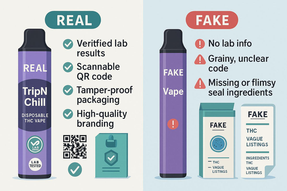 Counterfeit Risks Lurking in Top Disposables - Trip'N Chill