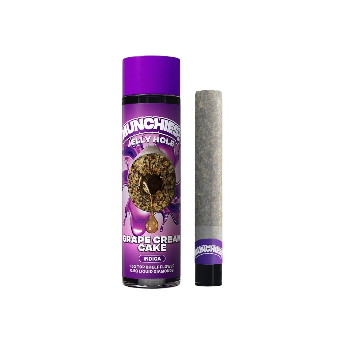 Delta Munchies Jelly Hole Pre - Roll | 2g - Trip'N Chill