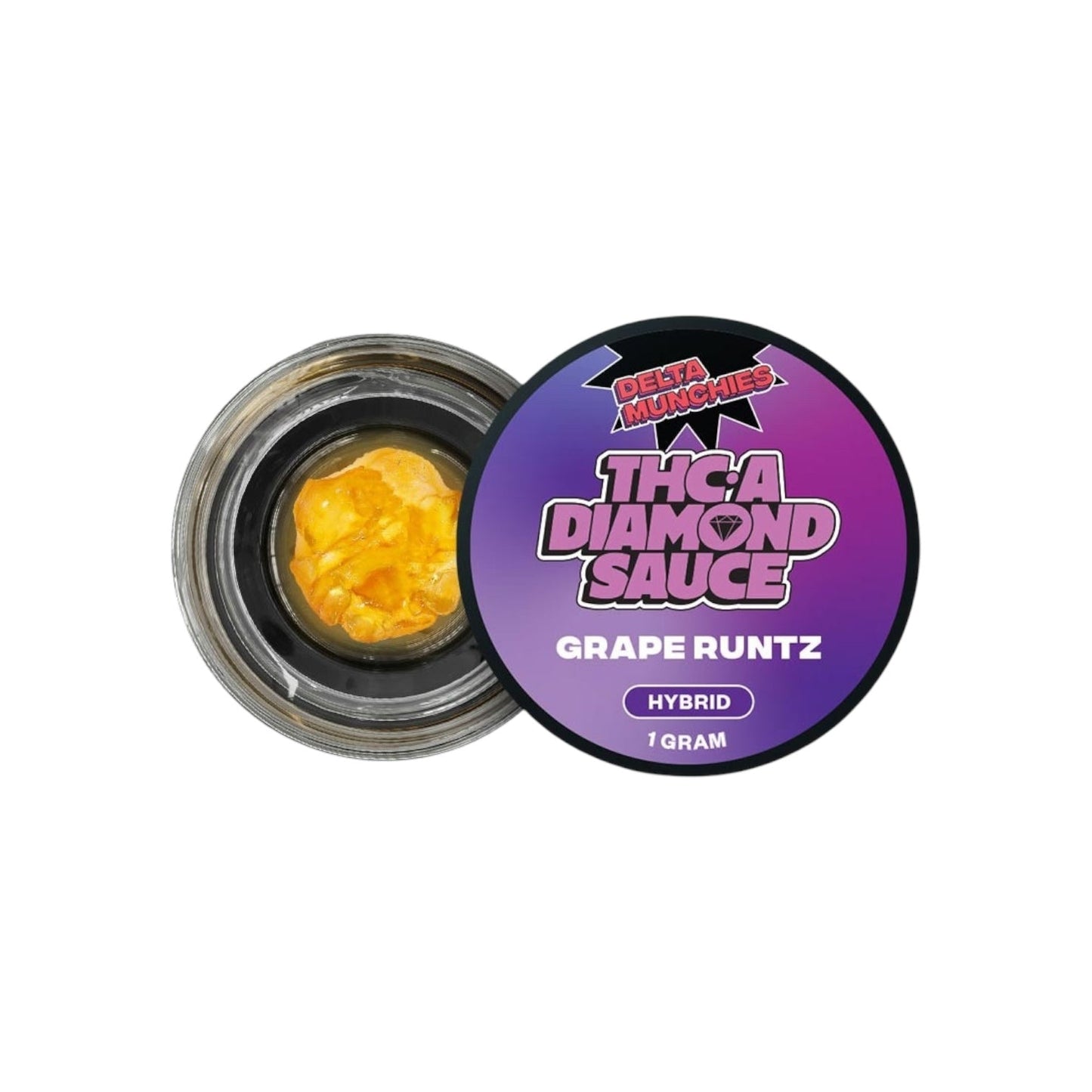 Delta Munchies THC - A Diamond Sauce | 1g - Trip'N Chill