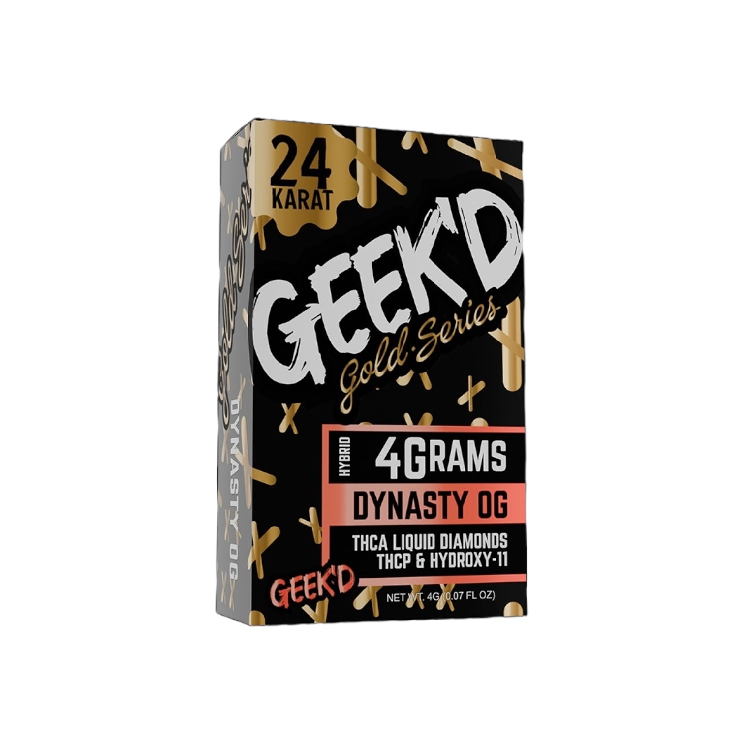 Geek’d 24k Gold Series Disposable | 4g - Trip'N Chill