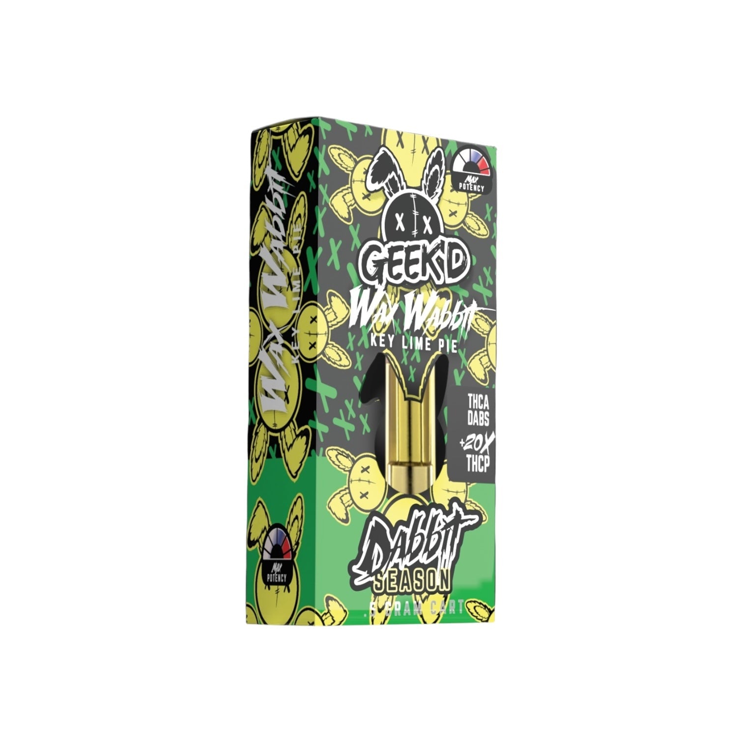 Geek’d Dabbit THC - A 20x Cartridge | 0.5g - Trip'N Chill