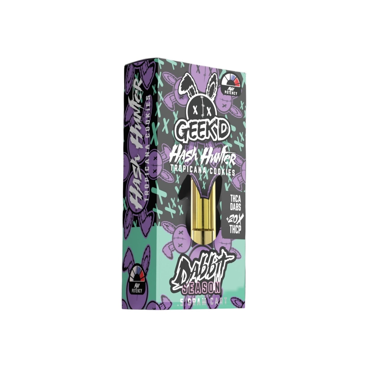 Geek’d Dabbit THC - A 20x Cartridge | 0.5g - Trip'N Chill