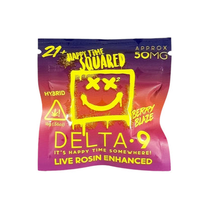 Happy Time Squared Delta 9 Gummies | 50mg - Trip N' Chill