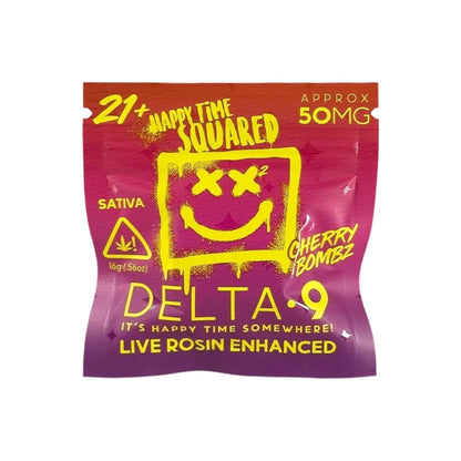 Happy Time Squared Delta 9 Gummies | 50mg - Trip N' Chill