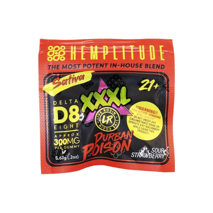 Hemplitude XXXL Delta 8 Gummies | 300mg - Trip N' Chill