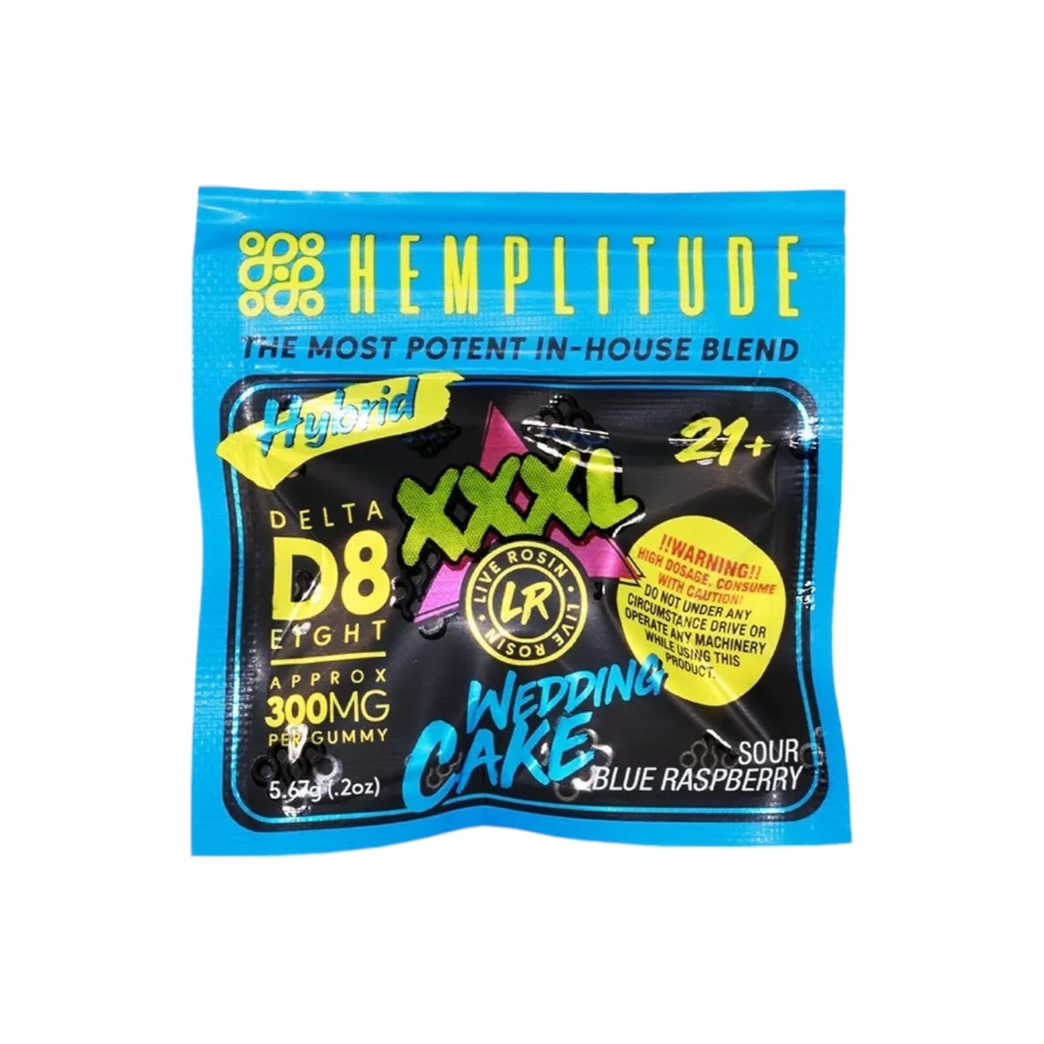 Hemplitude XXXL Delta 8 Gummies | 300mg - Trip N' Chill