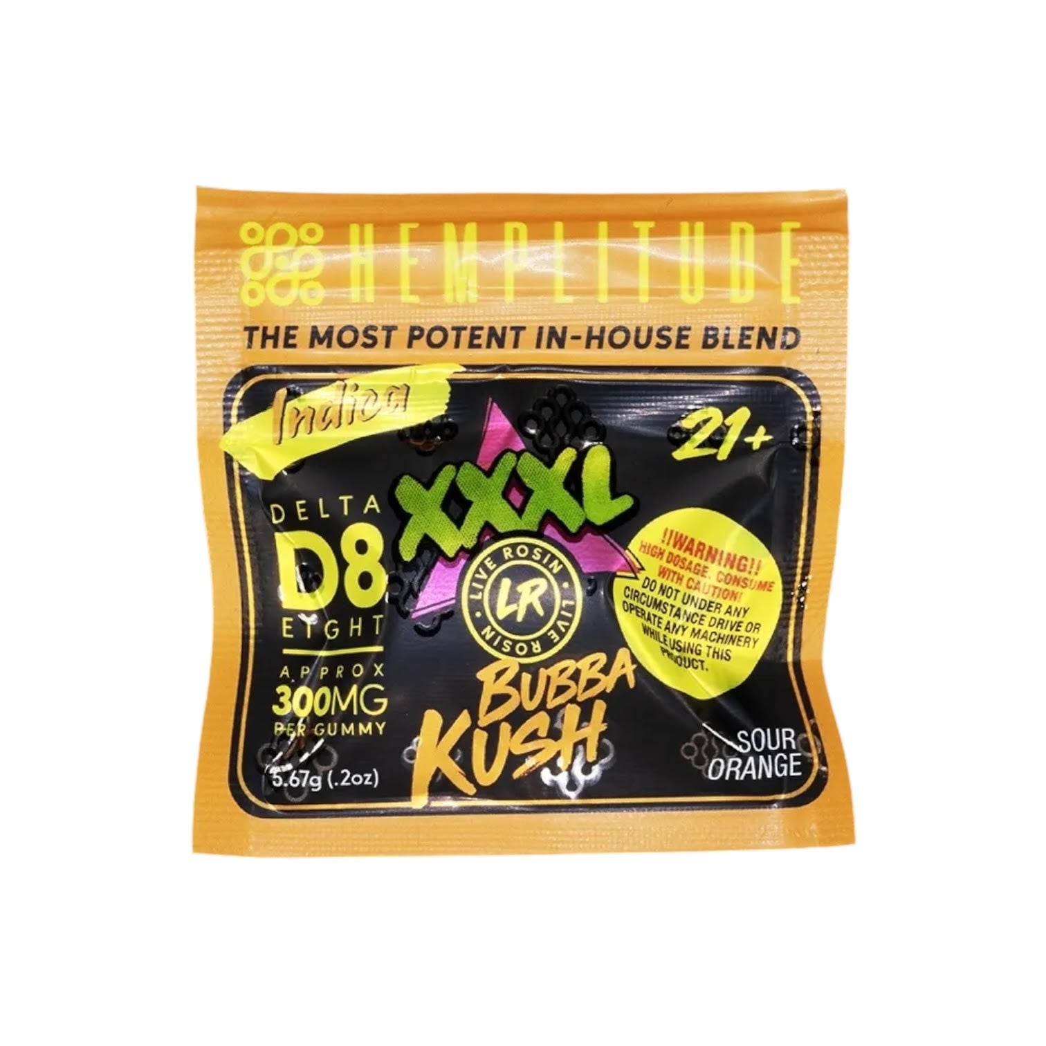 Hemplitude XXXL Delta 8 Gummies | 300mg - Trip N' Chill