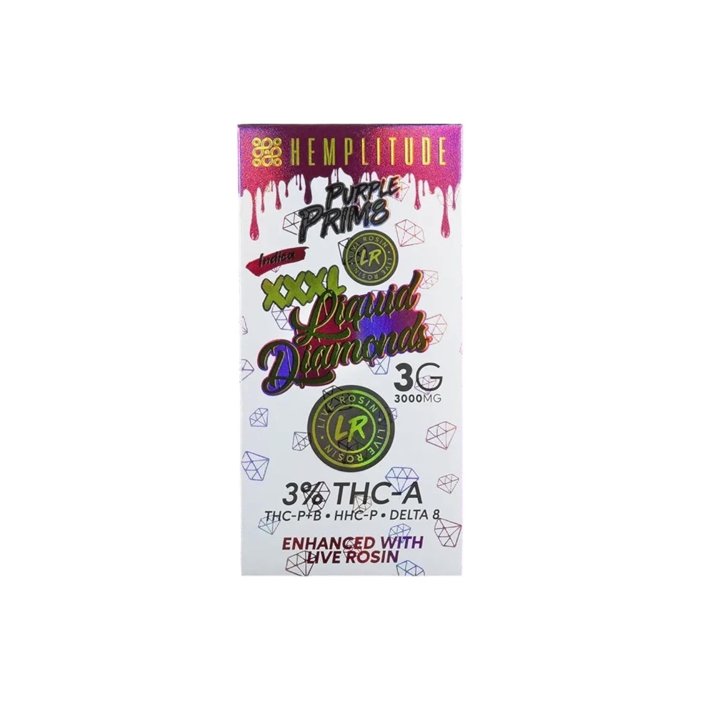 Hemplitude XXXL Liquid Diamonds Cartridge | 3000mg - Trip N' Chill