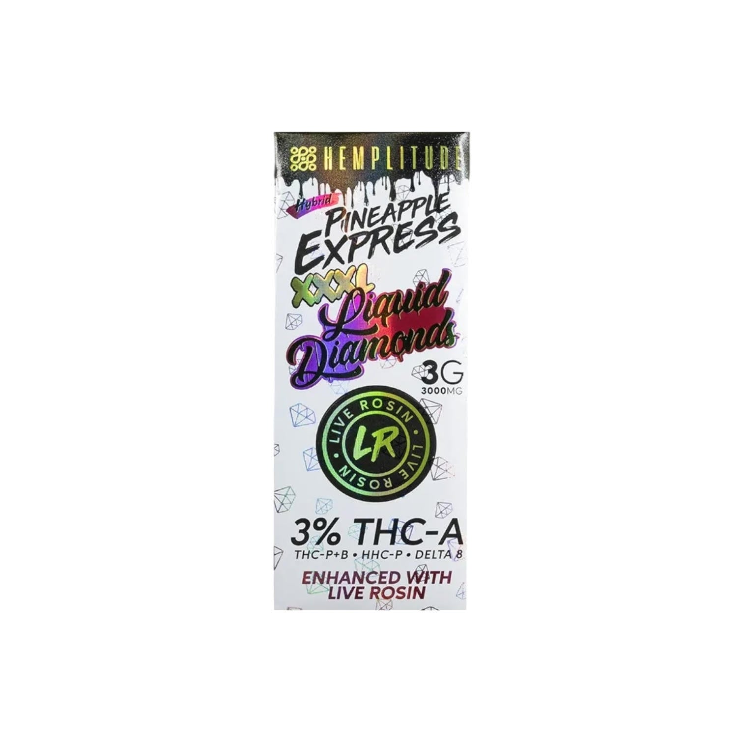 Hemplitude XXXL Liquid Diamonds Disposable | 3000mg - Trip N' Chill