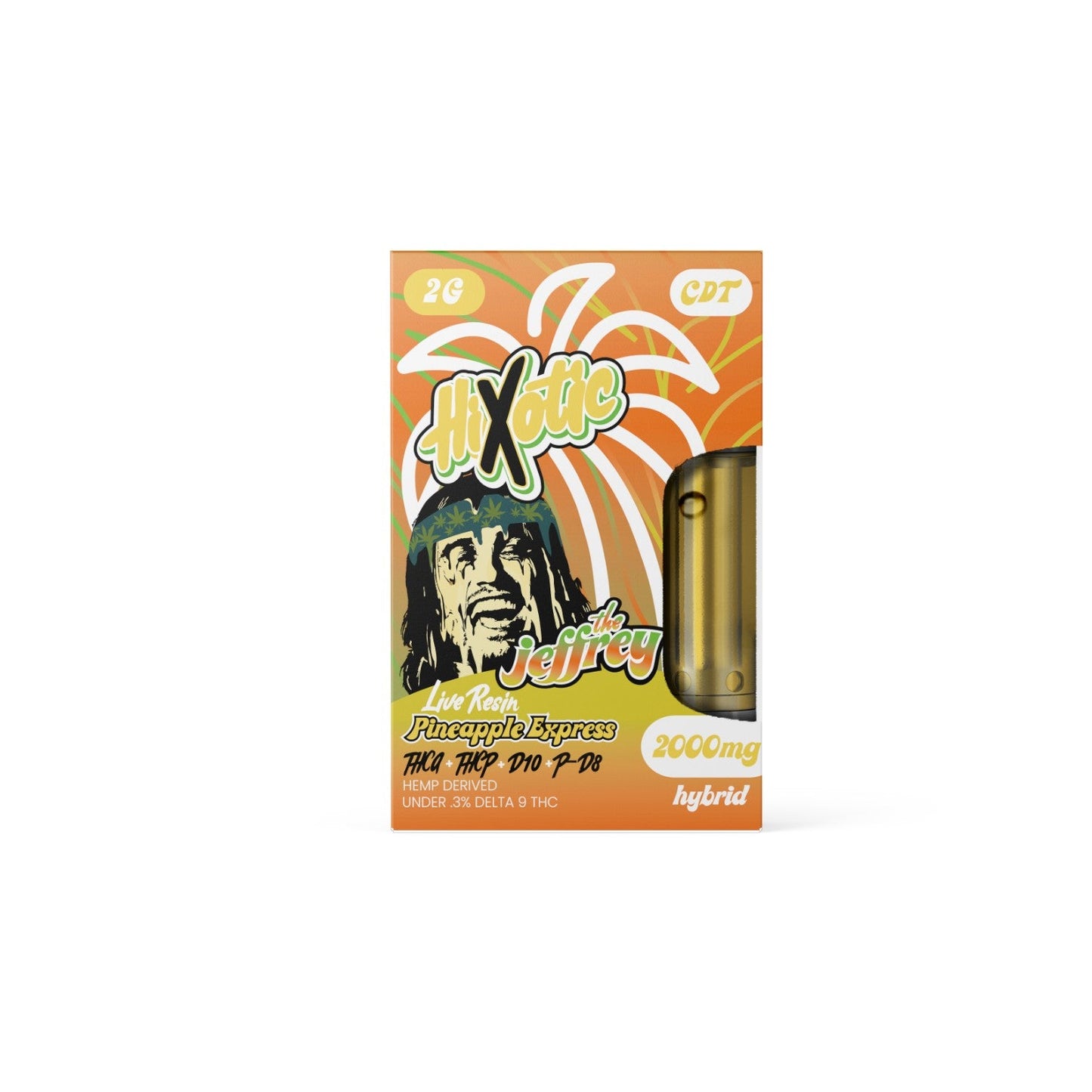 HiXotic The Jeffrey Cartridges | 2g - Trip'N Chill