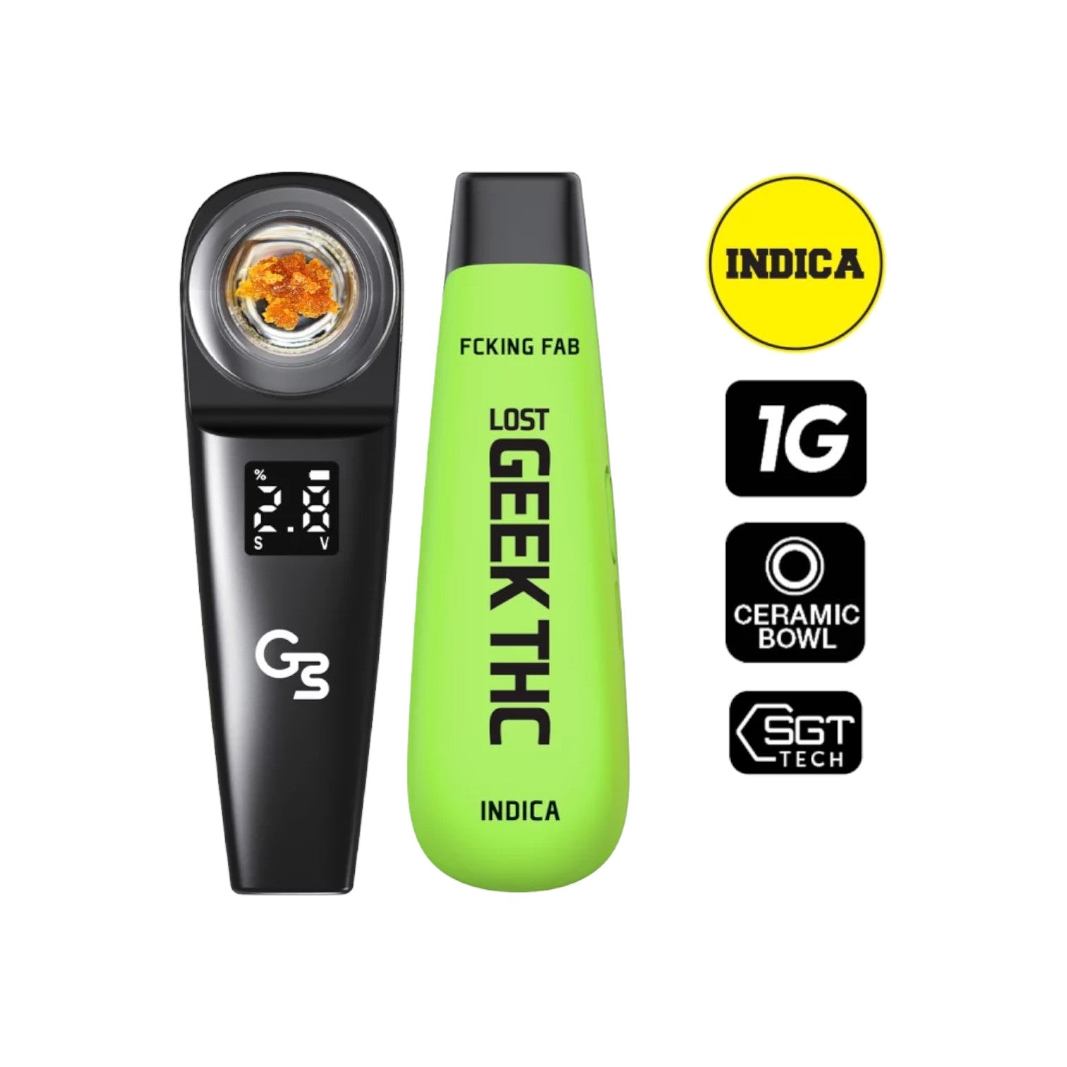 Lost Geek THC Disposable Dab | 10G - Trip'N Chill