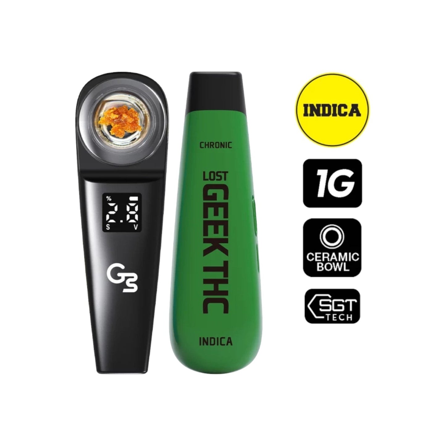 Lost Geek THC Disposable Dab | 10G - Trip'N Chill