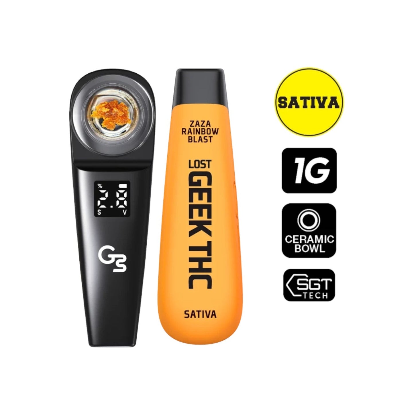 Lost Geek THC Disposable Dab | 10G - Trip'N Chill