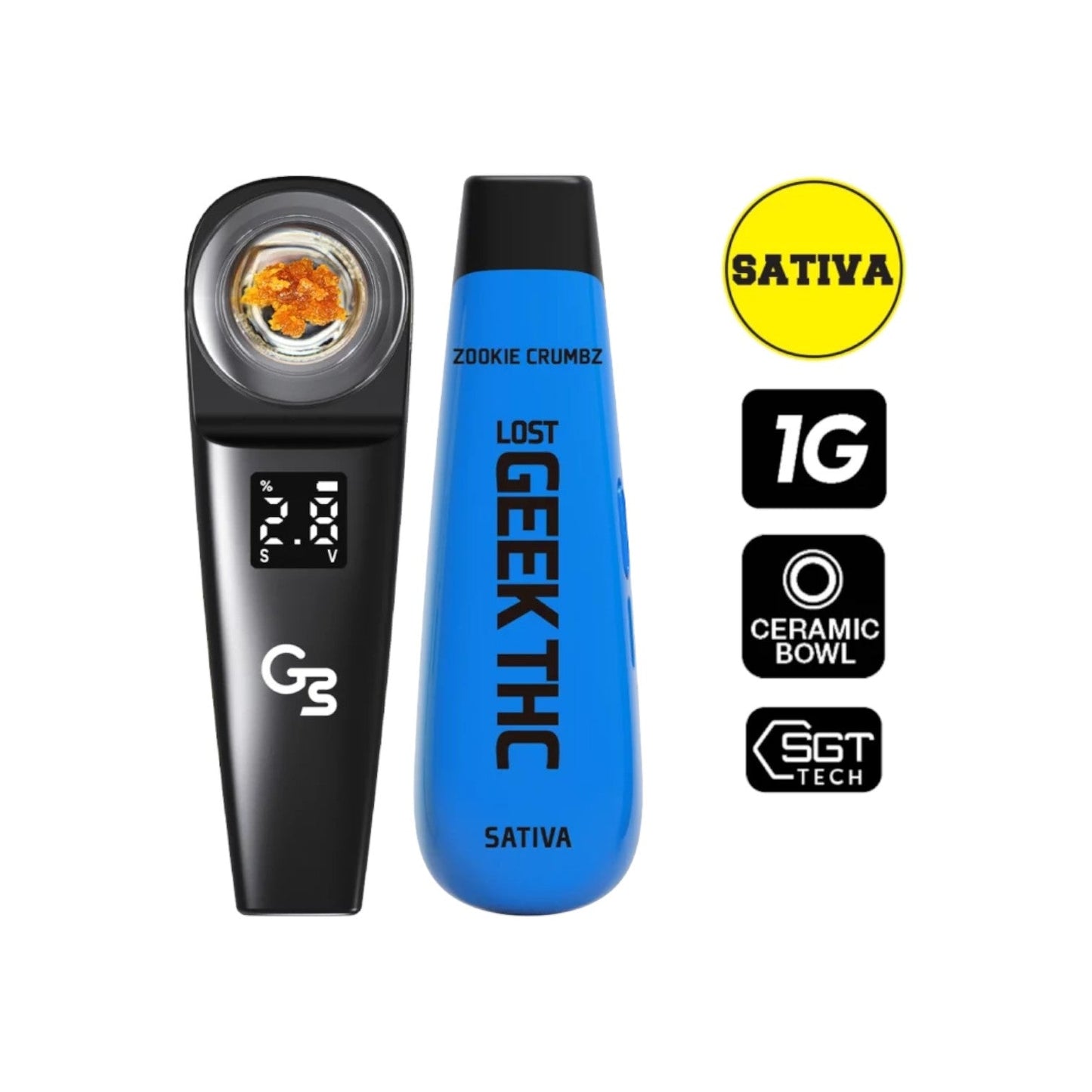 Lost Geek THC Disposable Dab | 10G - Trip'N Chill