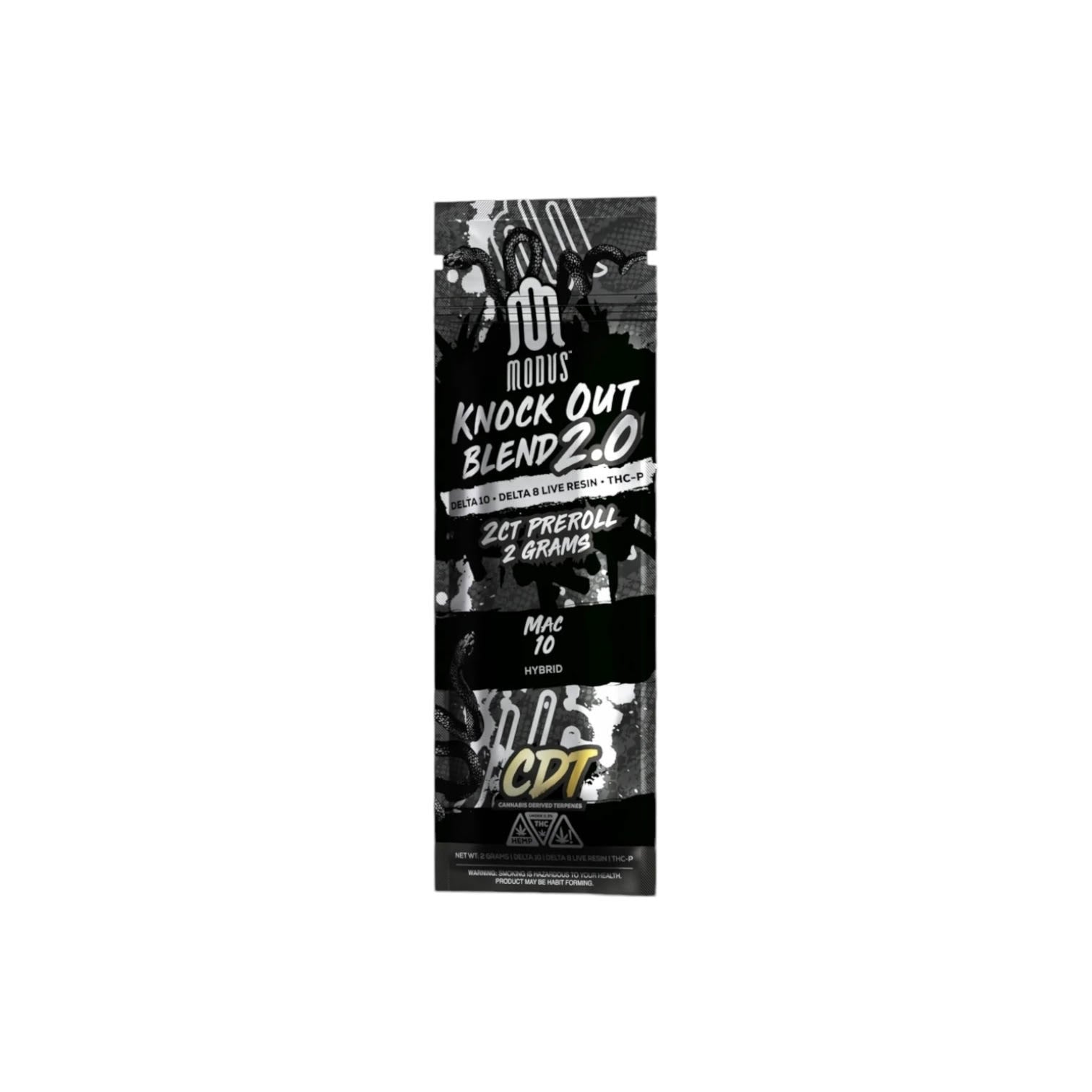 Modus Knock Out Blend 2.0 Pre - Rolls | 4g - Trip N' Chill