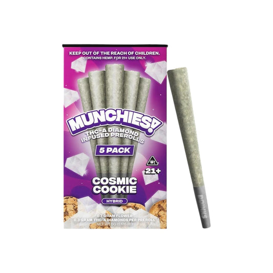 Munchies 5 - Pack THCA Diamond Pre - Rolls | 1g Each - Trip'N Chill