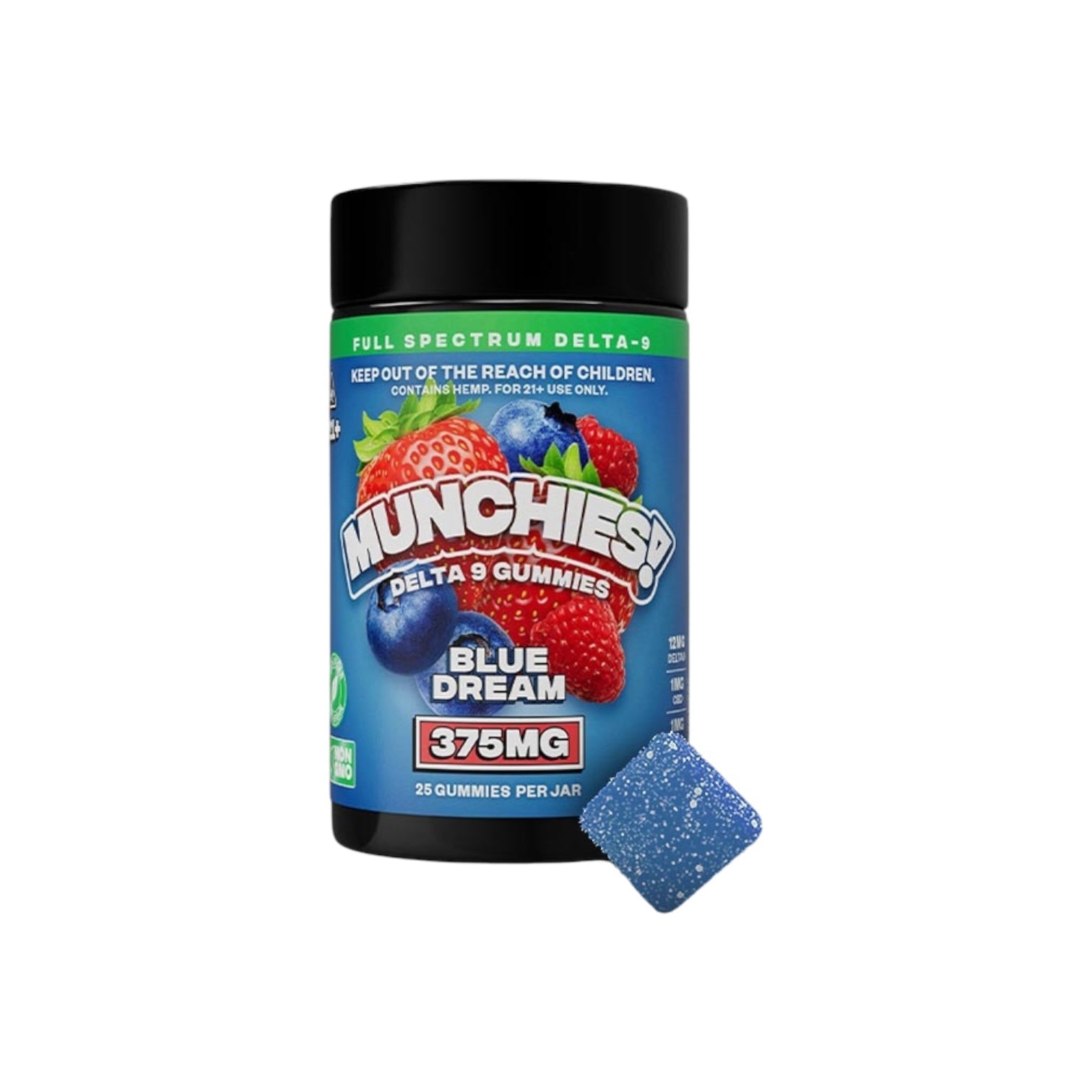 Munchies Delta 9 Gummies | (40ct) 600mg - Trip'N Chill