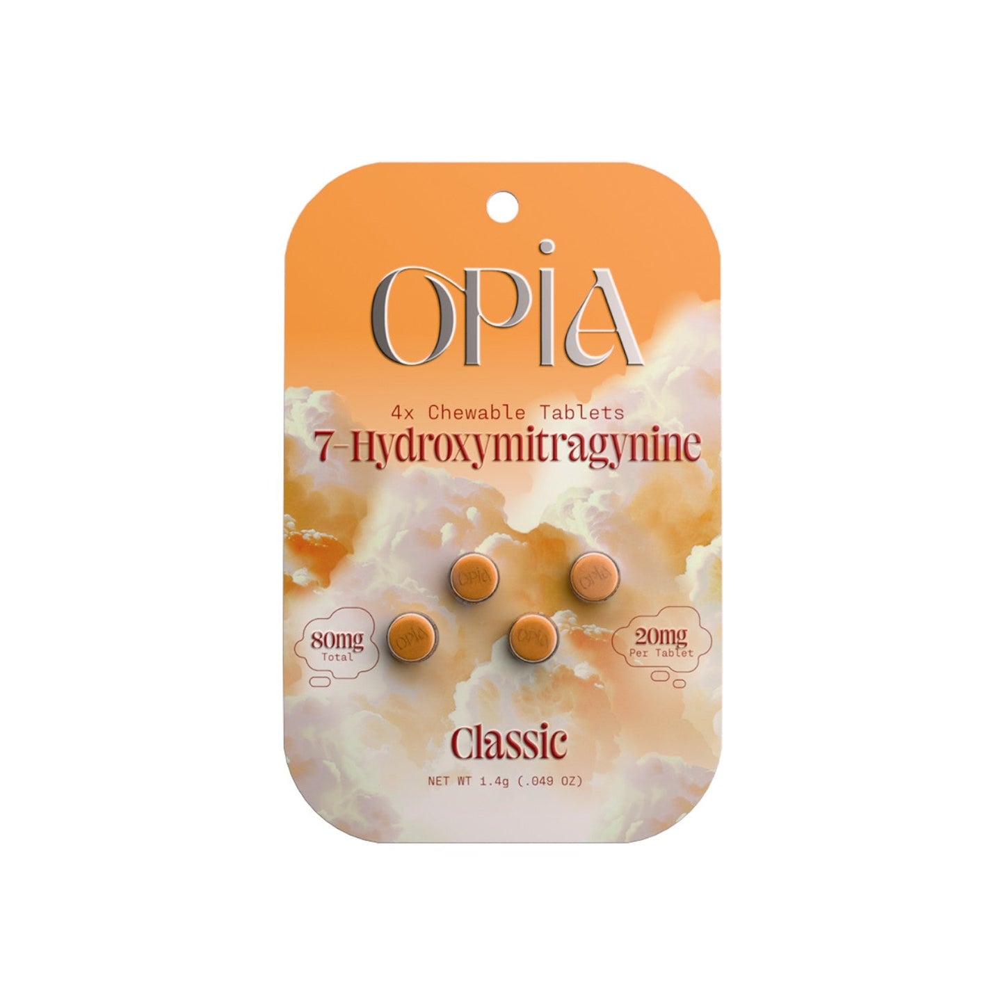 Opia 7OH Tablets (4ct) | 80mg - Trip'N Chill