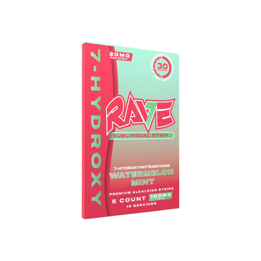 Rave 7OH Oral Strips | 5 Count - Trip'N Chill