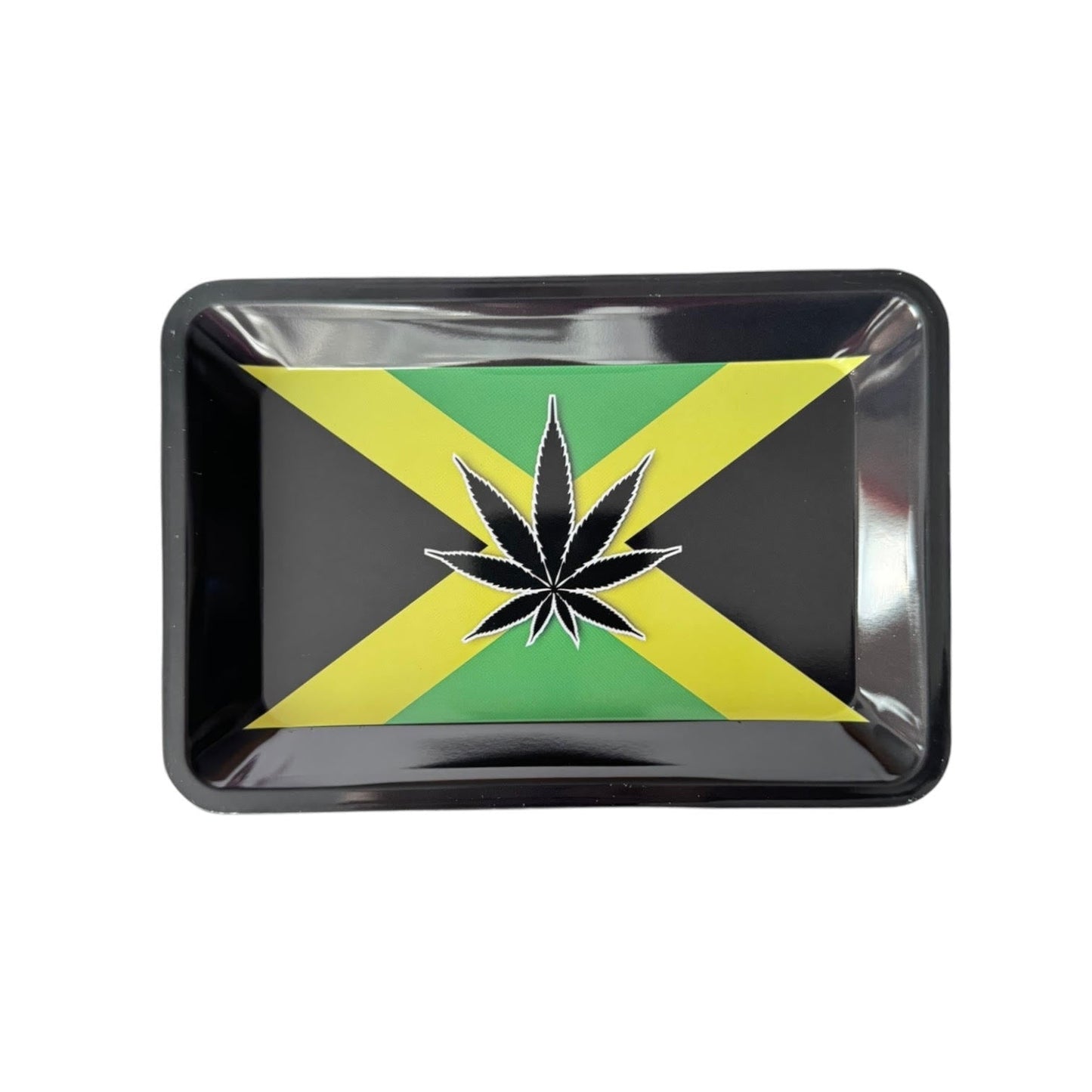 Small Rolling Tray | Rasta - Trip N' Chill