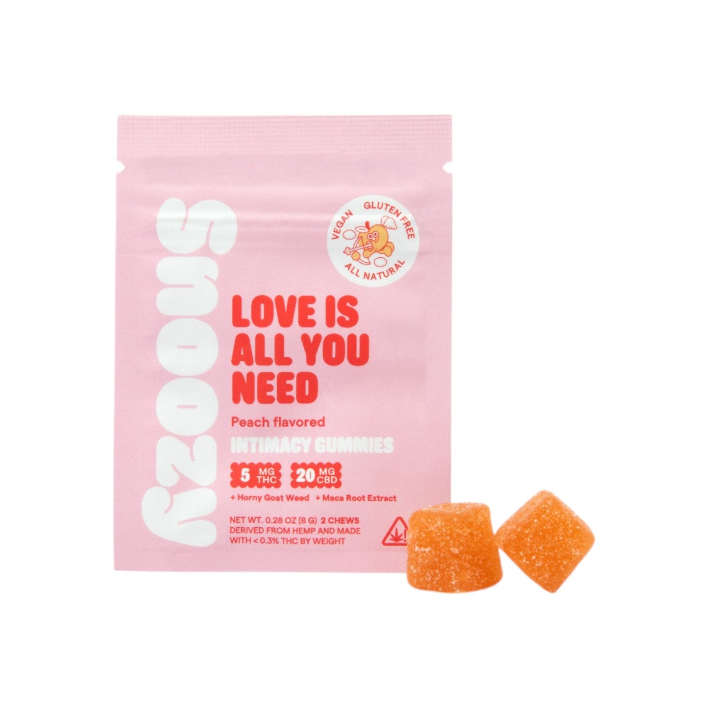 Snoozy Intimacy Gummies | (2ct) 50mg - Trip'N Chill