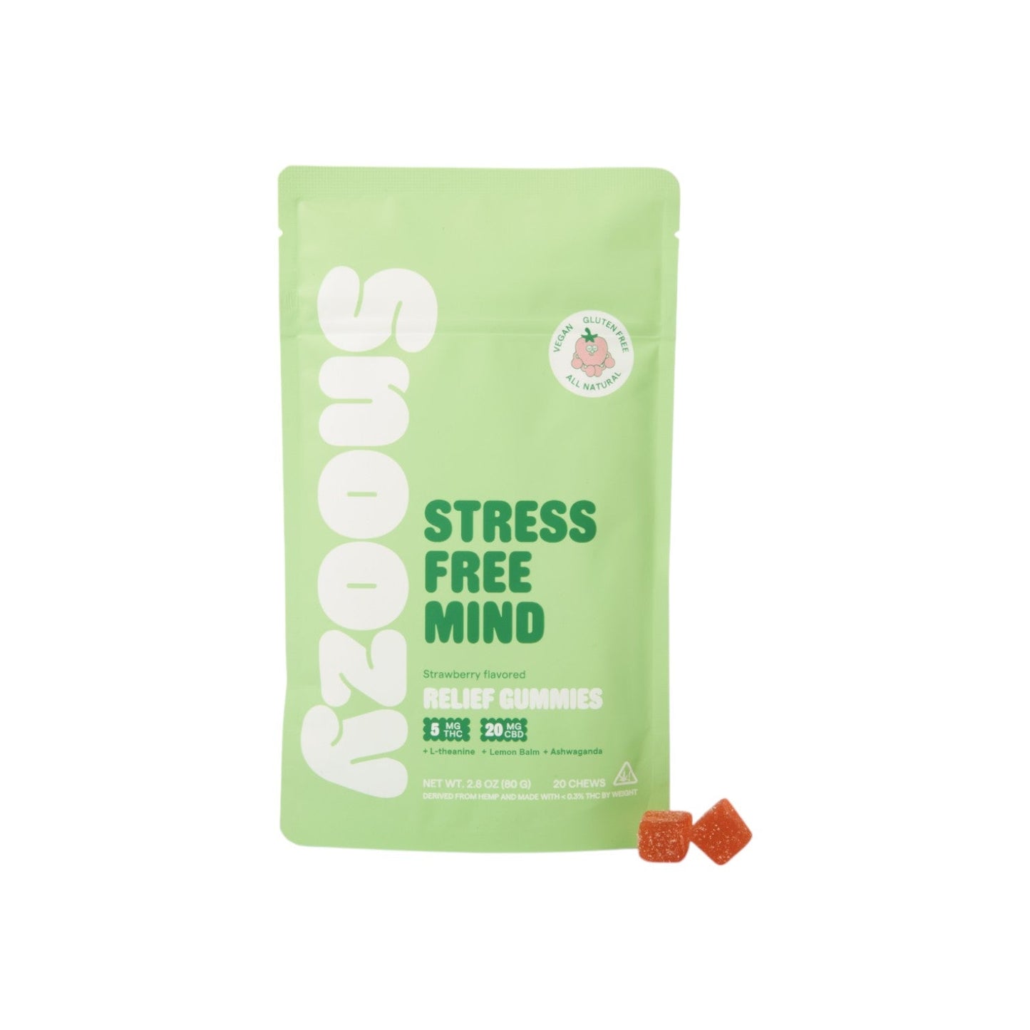 Snoozy Relief Gummies | (20ct) 500mg - Trip'N Chill